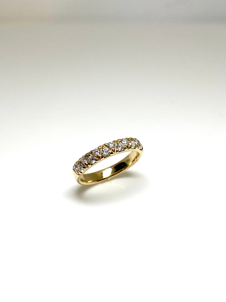 18CT PATTERNED 50PT DIAMOND RING