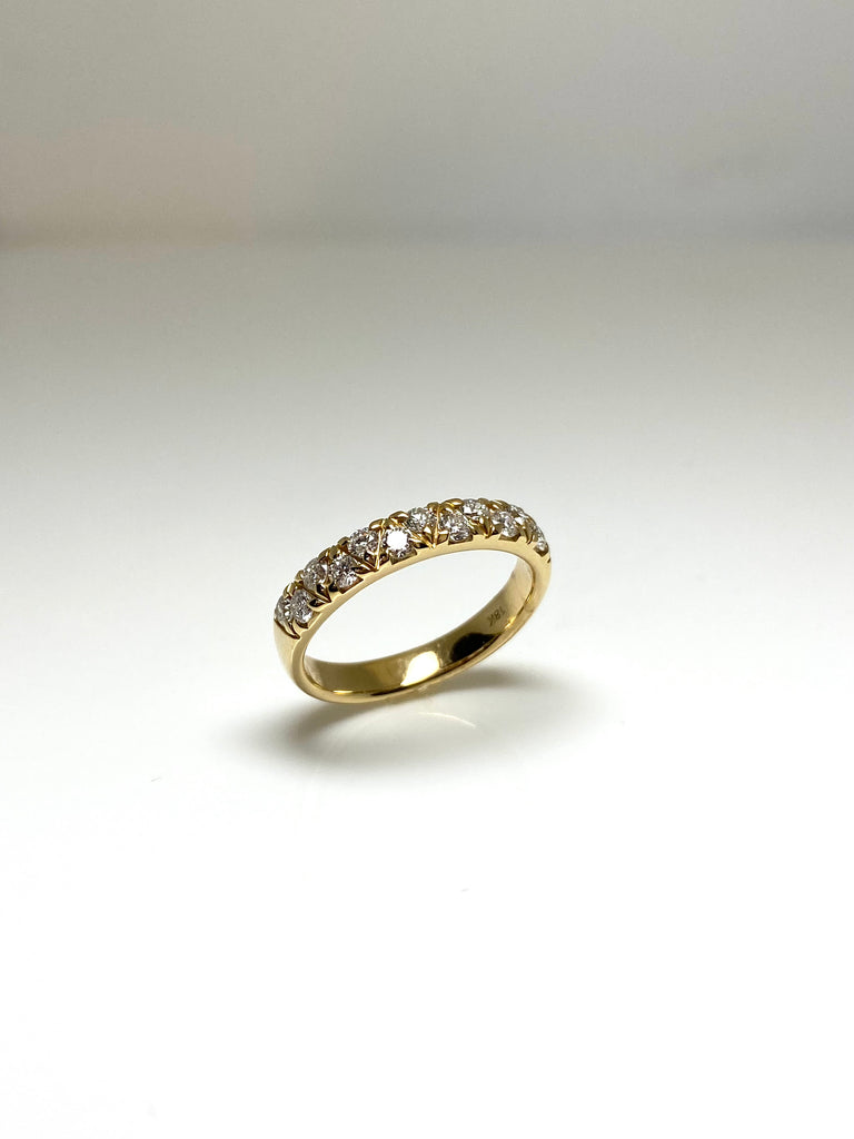 18CT PATTERNED 50PT DIAMOND RING