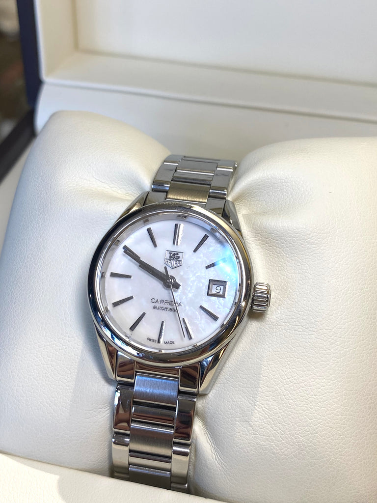 TAG HEUER CARRERA AUTOMATIC STAINLESS STEEL 28MM