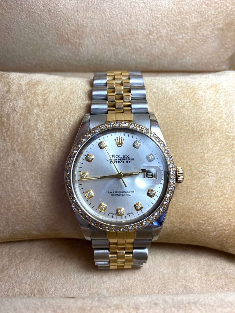 36MM BI-METAL ROLEX DATEJUST 1987