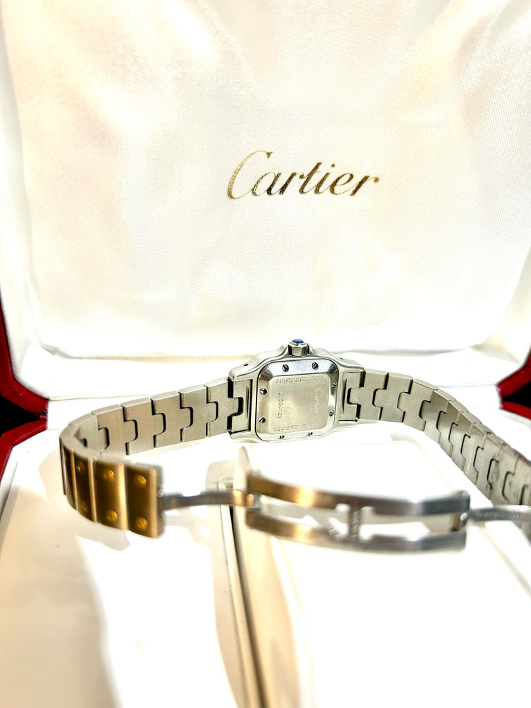 LADIES SANTOS BI-METAL CARTIER WATCH 2005